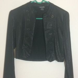 Open Crop Jacket